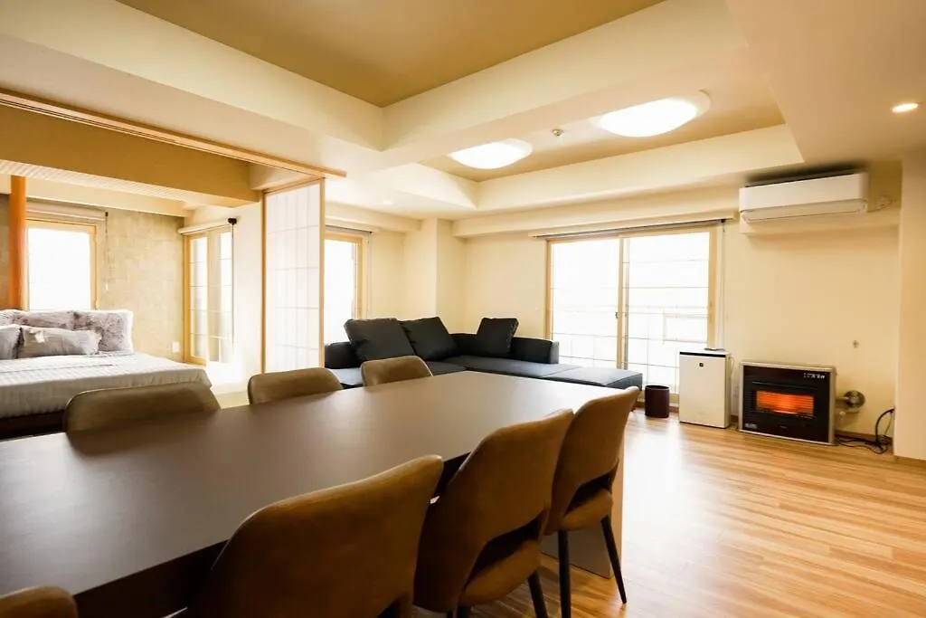 -Newopen-Molinhotels702-Sapporoonsenstory-1L2Room K-Bed1&W-Bed3 8Persons Apartment